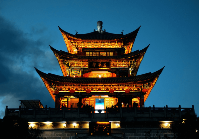 Majestatyczna budowla w Państwo Środka, link do nauka chińskiego online